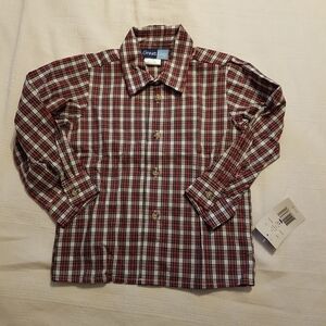 Great Guy boys size 4T button down shirt NEW